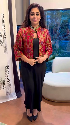 Make an entrance this wedding and party season with Wasabi’s Red Bolero Jacket — a statement piece that brings timeless elegance and modern drama together.✨ Whether you’re wearing it over a dress, styling it with a lehenga, or pairing it with a sleek jumpsuit — this versatile piece adds instant glamour and confidence to your look. • • • • • • • #WeddingSeasonReady #PartyEdit #StatementStyle #LuxuryFashion #FestiveGlam #IndianDesigner #OOTDIndia #StyleDiaries #WhatToWear #WeddingWardrobe #Sustain