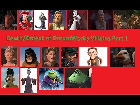 Death/Defeat of DreamWorks Villains Part 1