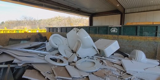 Where to recycle your old toilets
