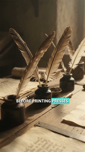 How Medieval Scribes Created Books by Hand #history #medieval