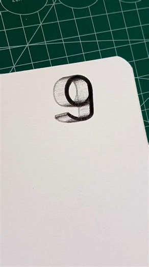 VERY EASY 3D DRAWING NUMBERS - TRICK ART