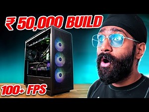 THE ULTIMATE 50K Gaming Pc 100 fps + 🤯 | 50k gaming pc 2024 edition