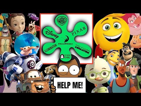 I Ranked the LOWEST-RATED Movies from Major Animation Studios!