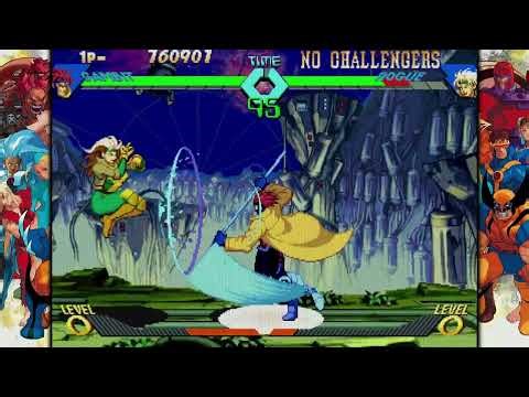 X-MEN VS STREET FIGHTER 💥 | Gambit 🃏 🆚 Rogue 💪 | TRICKERY VS. ABSORBED POWER ⚔️