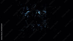 Explosion shockwave effect and divergent wave on a transparent background. Abstract smoke explosion animation. Fire energy animation on a Alpha channel. Overlay Template. Explosion shockwave.