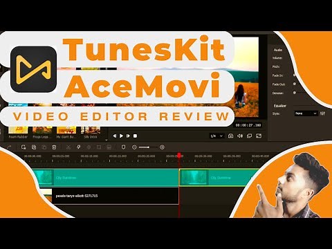 TunesKit AceMovi video editor | Best lightweight video editing software for pc | TunesKit AceMovi