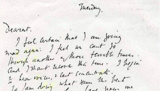 Virginia Woolf’s Handwritten Suicide Note: A Painful and Poignant Farewell (1941)
