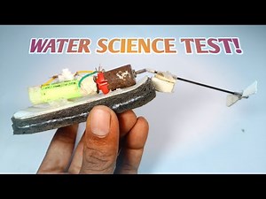 I Built a BOAT That FLOATS! | Water Science