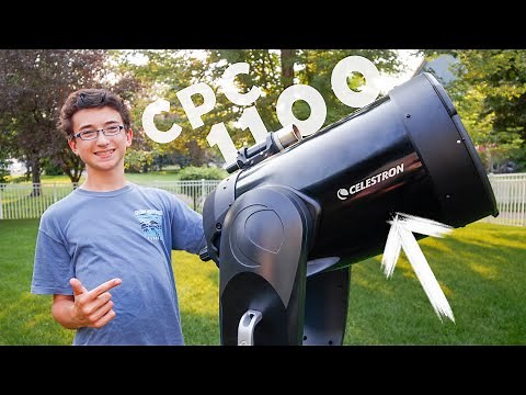 New Telescope! Photographing JUPITER and SATURN with the Celestron CPC1100!