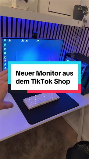 Ich habe mir einen 34 Zoll Curved Monitor aus dem #tiktokshop gekauft #gaming #gamer #setup winterdeals