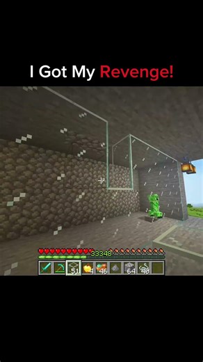 Finally Got Revenge 😈💣 | Creeper Destroyed in Minecraft #minecraft