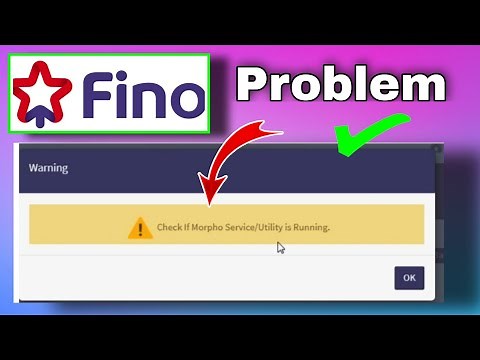 fino check if morpho service/utility is running