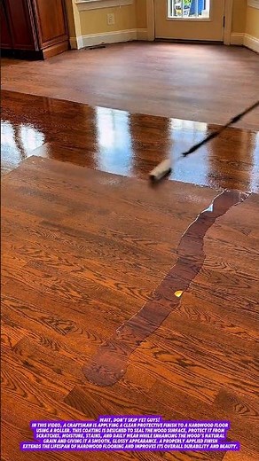 Professional Hardwood Floor Finish Coating | Smooth Protective Wood Finishing.