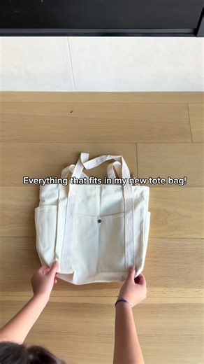 POV: You finally found a tote bag that doesn't make you choose what to leave behind. ✨ Available now at the link in bio. 🛍️ Free shipping across Canada and USA!