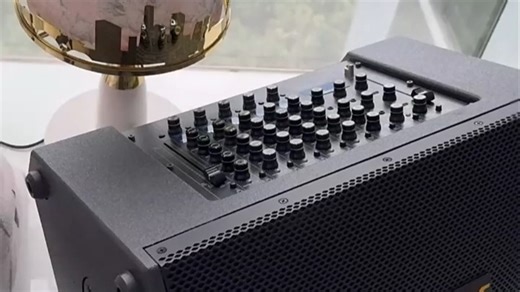 先锋（Pioneer） 户外K歌音响专业演唱舞台乐器音箱直播内录OTG带蓝牙声卡唱歌KTV神器 600W大功率音响+支架+有线话筒 标配