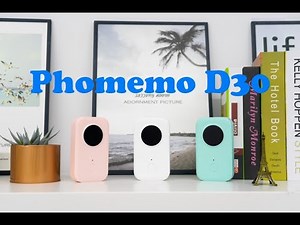 Phomemo D30 Intro Guide丨How to Use Bluetooth Mini Label Maker D30丨Label Installation & App Setup