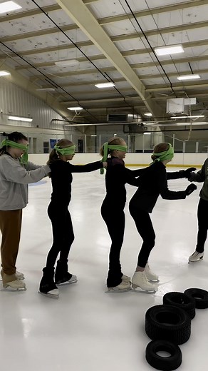 Building trust on the ice 🌟💖 #FigureSkating #MIRFSC #fyp #Trust | Merrill Ice Reflections Figure Skating Club