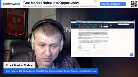 Stock market today: Dow futures, S&P 500 advance ahead of key economic data: iRobot, Argenx, MindWalk in focus