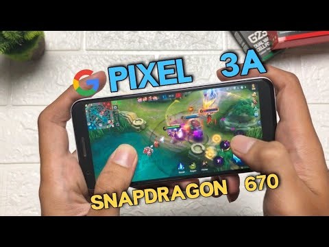 Google Pixel 3a Mobile Legends Gaming Test Snapdragon 670 in 2022