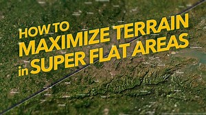 How to show terrain in even the flattest areas