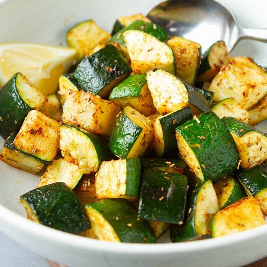 Oven Roasted Zucchini