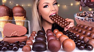 114K views · 1.2K reactions | ASMR CHOCOLATE BUBBLE PARTY, HAAGEN...