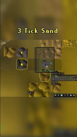 OSRS 3 Tick Sand Stone Example 5k/hr