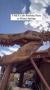 15 reactions | Make your birthday unforgettable by celebrating in prehistoric style! 拾 | T-Rex Cafe | Facebook