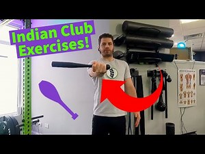 Indian Club Rotation Exercise