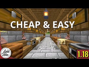 Trading Hall Minecraft 1.18 Tutorial - No Slime - With Zombie Discounts