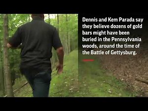 Did FBI find Civil War gold in Pennsylvania?