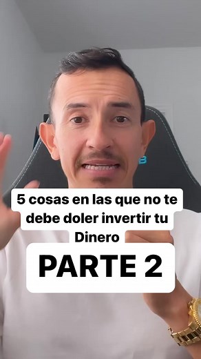 1.2M views · 10K reactions | 5 cosas en las que NO te debe doler invertir tu Dinero, PARTE 2. #inversiones #dinero #salud #amor #abundancia #felicidad #robtrader #miami | Yo Amo el Trading | Facebook