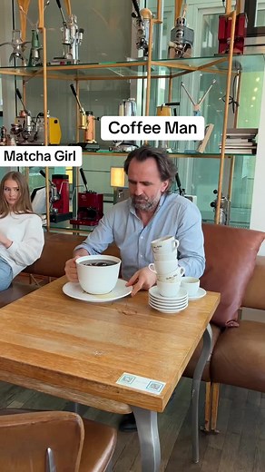 Matcha Girl vs Coffee Man: A Brewed Encounter