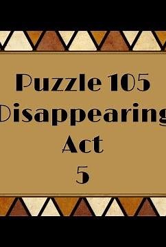 Professor Layton and the Diabolical Box/Pandora's Box - Puzzle 105: Disappearing Act 5