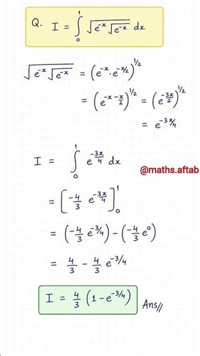 Beginner Level Integral problem ❤️ #maths #education #integral #calculus