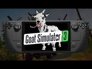 Goat Simulator 3 | Steam Deck Gameplay | 60Hz vs 40Hz