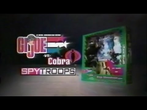 GI JOE V.S COBRA "Spy Troops" COMMERCIAL (2003)
