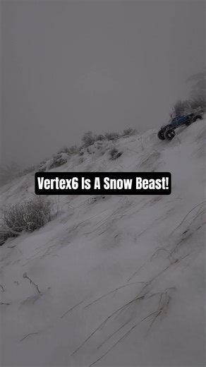 Winter Fun With The Redcat Vertex6! Link To Full Video! #rc #shorts #redcat #snow