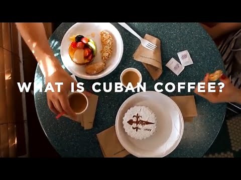 What is Cuban Coffee?