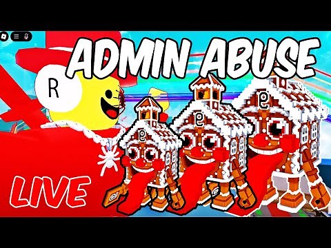 Admin Abuse Update & Trading Live (Steal A Brainrot) #stealabrainrot #roblox #livestream