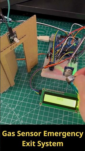 Automatic Gas Leak Detection Project | ECE Mini Project