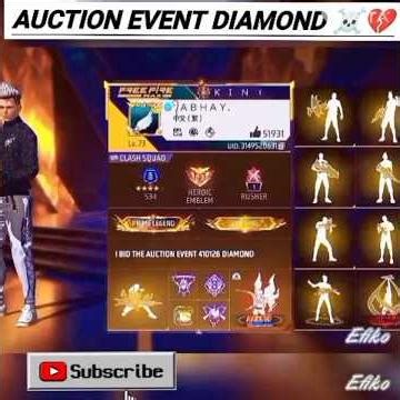 Auction Event Player Uid|🙀🚀|#shortsfeed #freefireshorts #trending