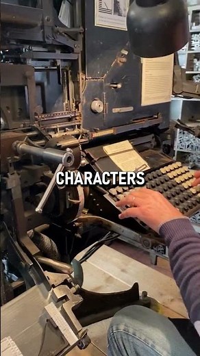 The Machine That Printed History For 100 Years