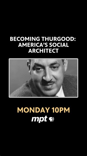 Thurgood Marshall may have been the first African American Supreme Court Justice, but his legacy stretches far beyond the bench. Learn more about his story as "Becoming Thurgood: America's Social Architect" airs Monday night at 10pm on MPT! https://video.mpt.tv/video/extended-trailer-te1vi3/ | Maryland Public Television