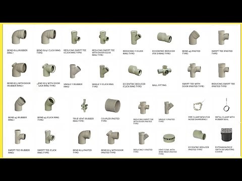 Pvc pipe fittings names and images