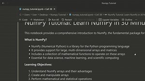 Learn NumPy in 40 Minutes - Python NumPy Tutorial