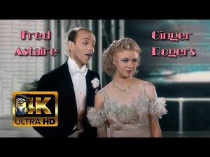 Fred Astaire & Ginger Rogers - Night and Day (1934) AI 4K Colorized Enhanced Stabilized