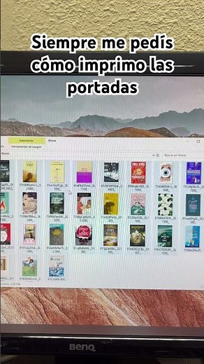 Cómo imprimir portadas para el reading journal