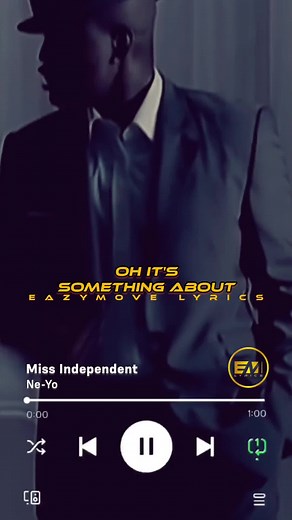 Miss Independent Lyrics by Ne-Yo - Full Lyrics Video