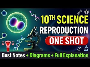 10th Science - Reproduction in ONE SHOT 🗡️ ( BEST NOTES 🔥) in 30 minutes